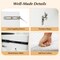 White 67" Tall Vanity Set with Mirror, Makeup Dressing Table and Charging Station